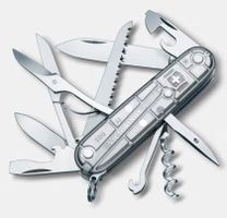 Victorinox Huntsman silver transparent
