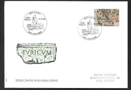 Sonderbrief S. 1263 Zürifäscht 2000 Jahre Zürich 4.-6.7.1986