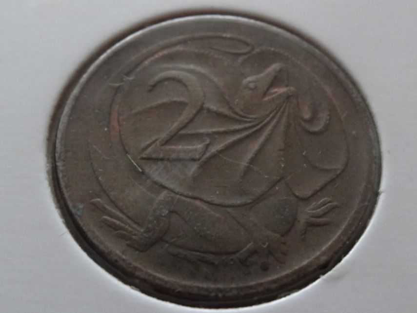 Tutti le monete: AUSTRALIA  2  Cents  1977 – Usato da Romanel-sur-Lausanne venduto da Swift13