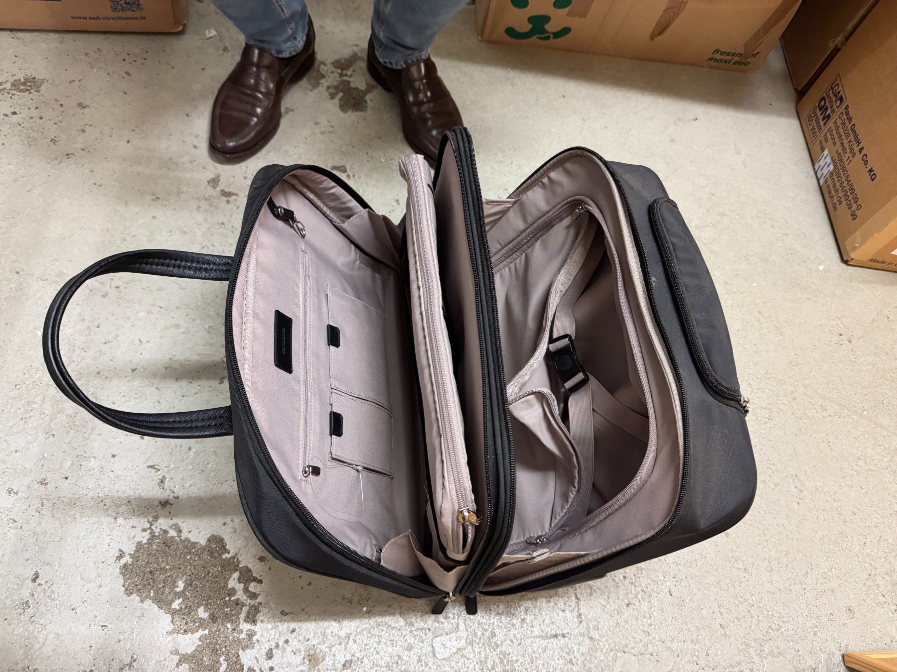 Samsonite Valigie: Samsonite Rollkoffer Aktenkoffer Business Case mit Rädern – Usato da Zürich venduto da constgemm 2