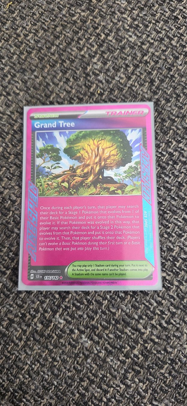 Pokémon Sammelbilder & Trading cards: Grand Tree Trainer Card 136/142 – Neu (gemäss Beschreibung) aus Oberentfelden von kerea2001