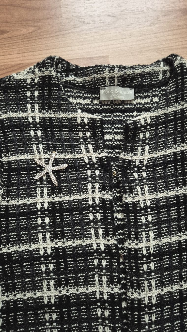 Giacche: Strickjacke, schwarz/weiss, Gr. S – Usato da Nürensdorf venduto da conceicao74 1