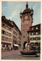 Baden-Les Bains. Stadttor - Löwenplatz