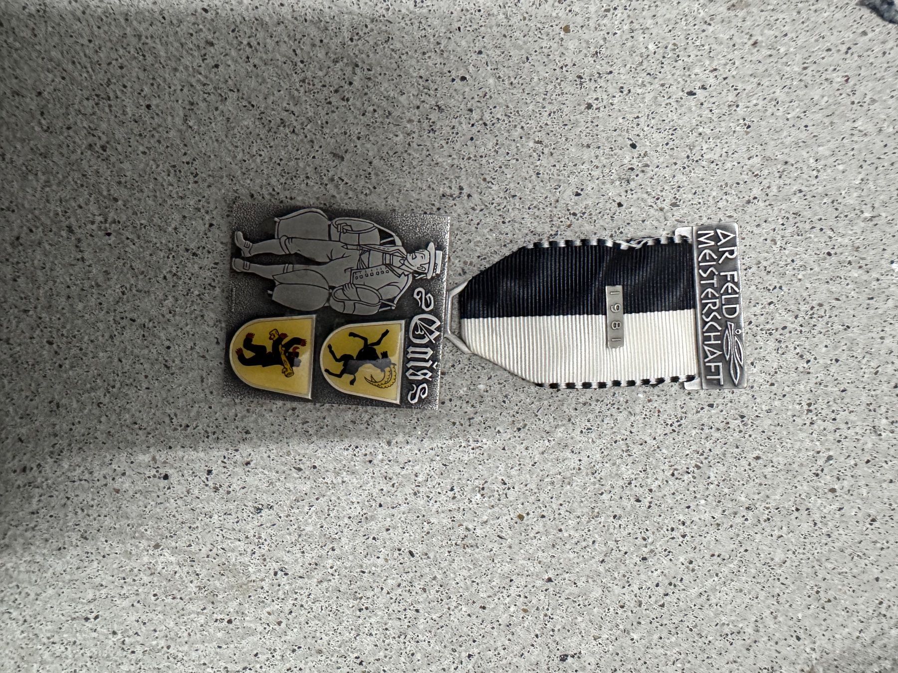Medaillen: AR-Feld Meisterschaft Medaille 1981 – Gebraucht aus Winterthur von tam_6m5k