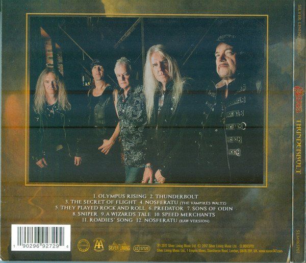 CD: CD/ SAXON : THUNDERBOLT (2017) HEAVY METAL – Usato da Geuensee venduto da Dougenegger 1