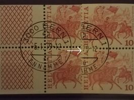 608) Abart um 2mm verschobener schnitt LP