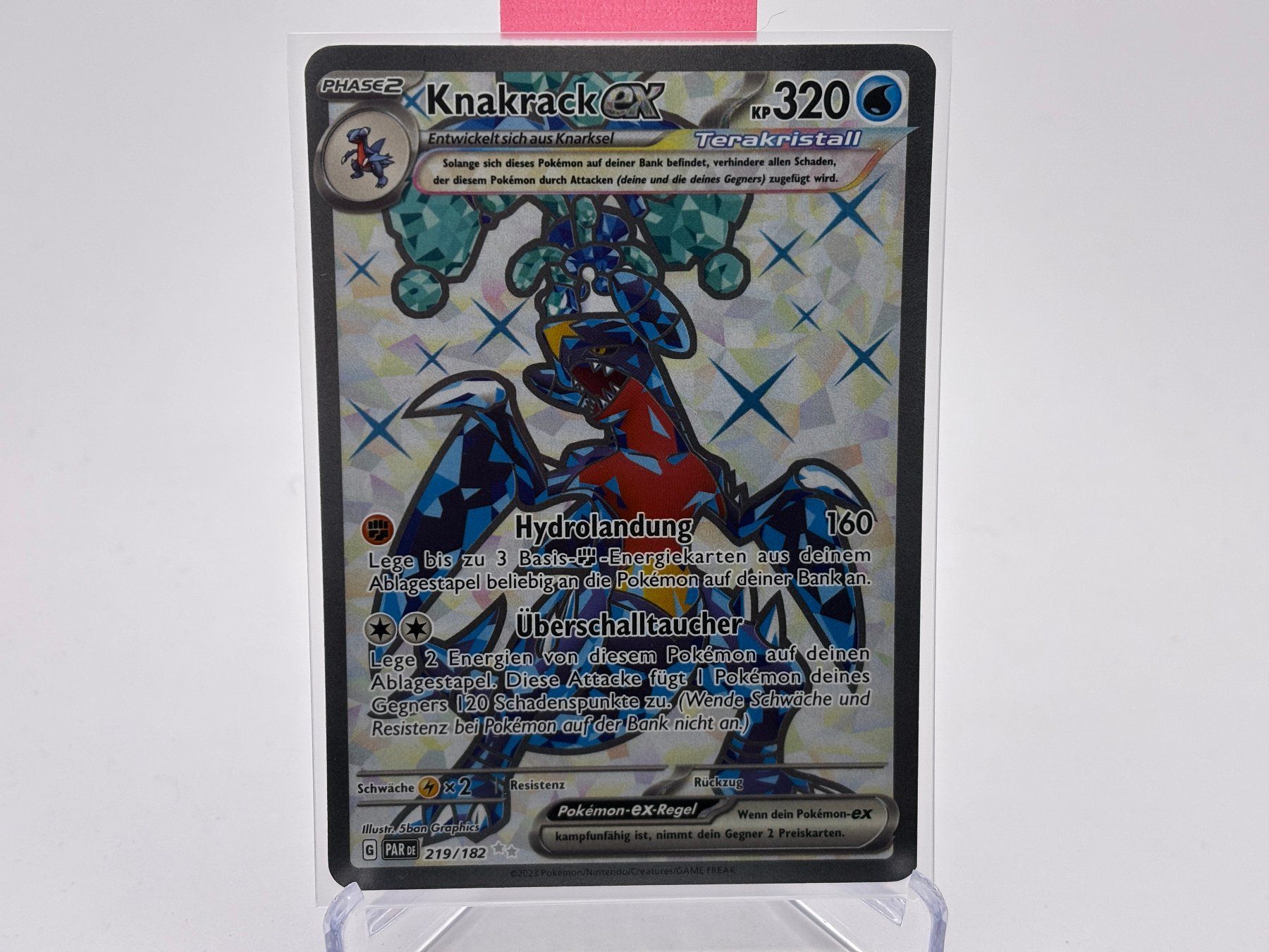 Pokémon Carte collezionabili: Paradoxrift - Knakrack ex  (PAR 219) - DE – Nuovo (secondo la descrizione) da Allschwil venduto da Bullach