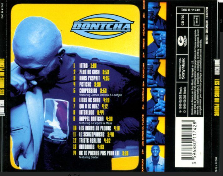 CDs: DONTCHA - Les Bords du Fleuve - CD Original 1999 – Gebraucht aus St-Prex von kro_7jxt 1