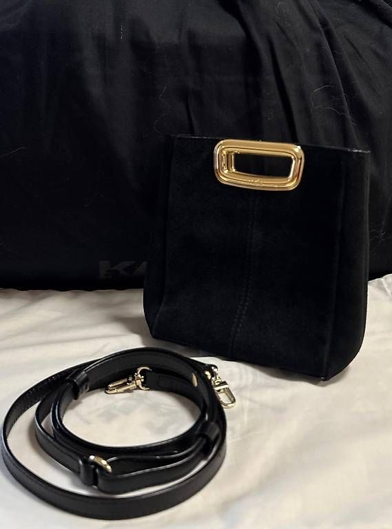 Taschen für Damen: Sac noir (Maje) en daim  – Gebraucht aus Clarens von lau_r9n7 1