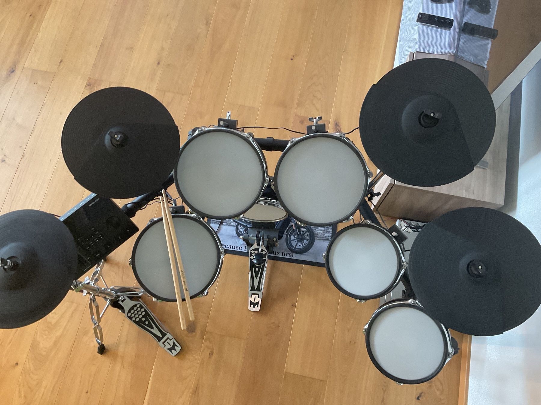 Musikinstrumente: E- Drum MPS 850 Milenium mit Gibraltarhocker – Gebraucht aus Niederwil SG von Melar01 3