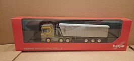 HERPA.SCANIA.6X2/4.TRANSPORT DOMBIERER.  1:87. CH.
