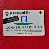 p-taxcard PTT Göhner Merkur AG