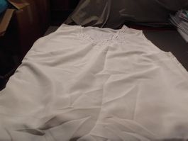 Top ca. Grösse XL, weiss, Ausschnitt ver