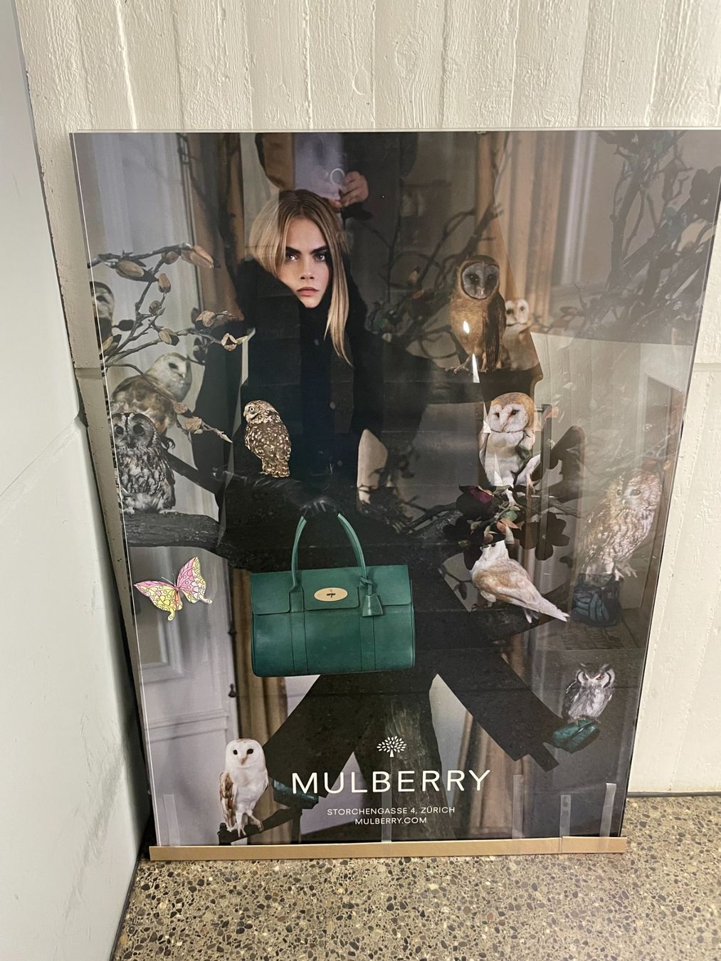 Bilderrahmen: Wechselrahmen Hochformat 120x170cm mit Mulberry Poster – Gebraucht aus Zürich von ONA-Online