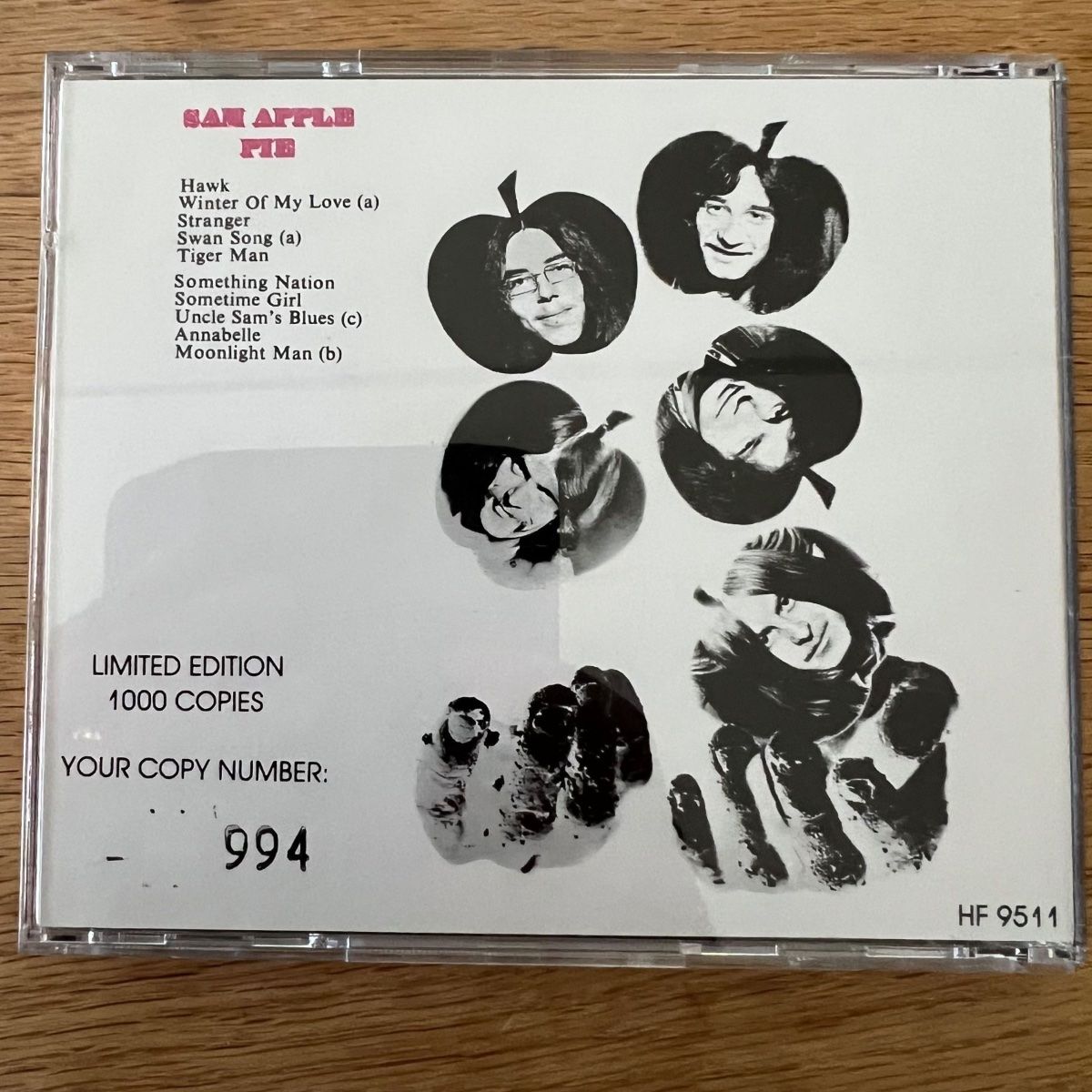 CD: Sam Apple Pie - Same / CD -  ??-Press. - Lim. Numb. Edition – Usato da Gais venduto da soundcave57 1