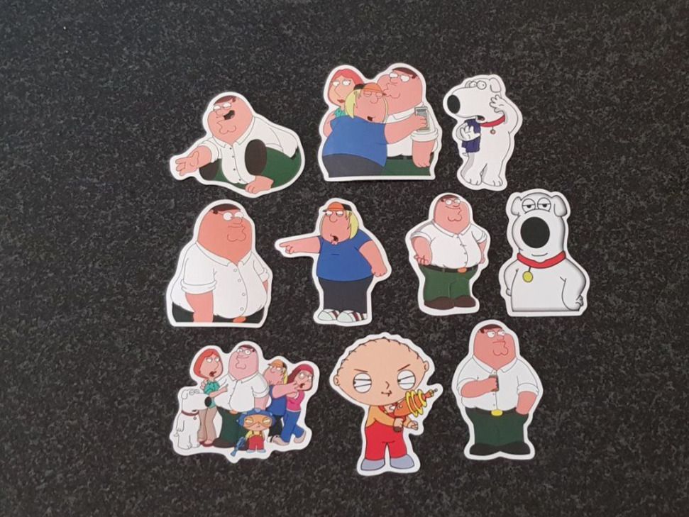 Aufkleber: Family Guy Stickers Kleber – Neu (gemäss Beschreibung) aus Illnau von