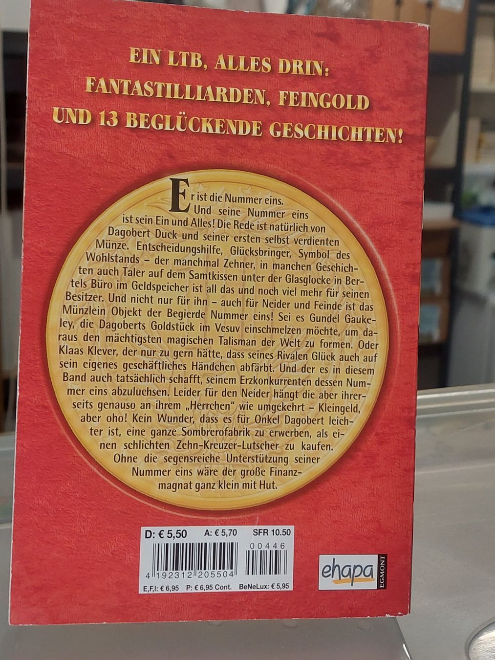 BD: Lustiges Taschenbuch LTB 446 – D'occasion à Oberwil b. Zug par PrimaryBlue 1