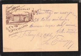 GS 5 Rp Suchard PK017 (S6/09 , gel. 8.X.1895 ( dunkelbraun )