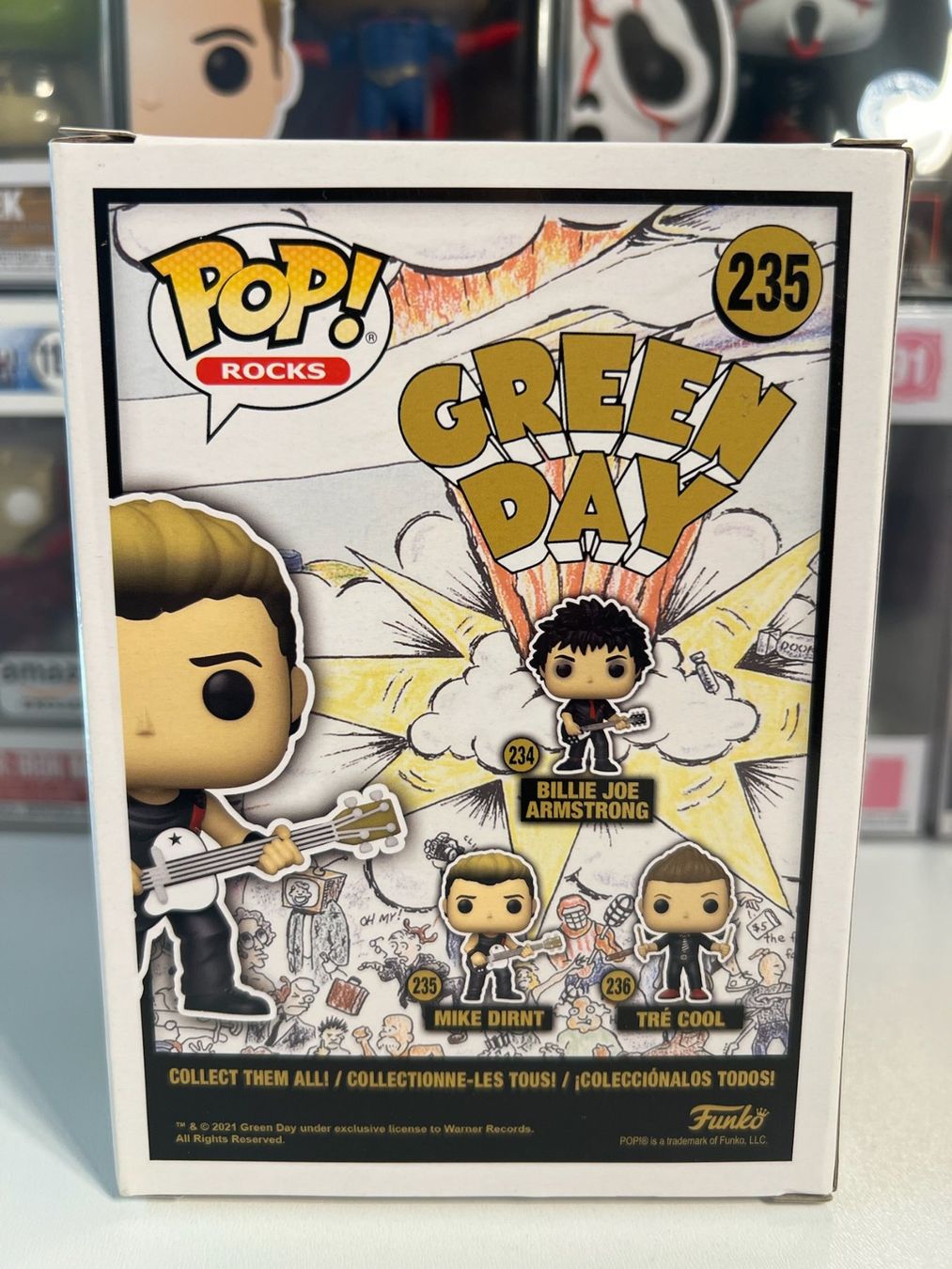 Funko Statuette: Funko POP! Rocks Green Day Mike Dirnt – Nuovo e nell'imballaggio originale da Le Mouret venduto da perfectbijou 2