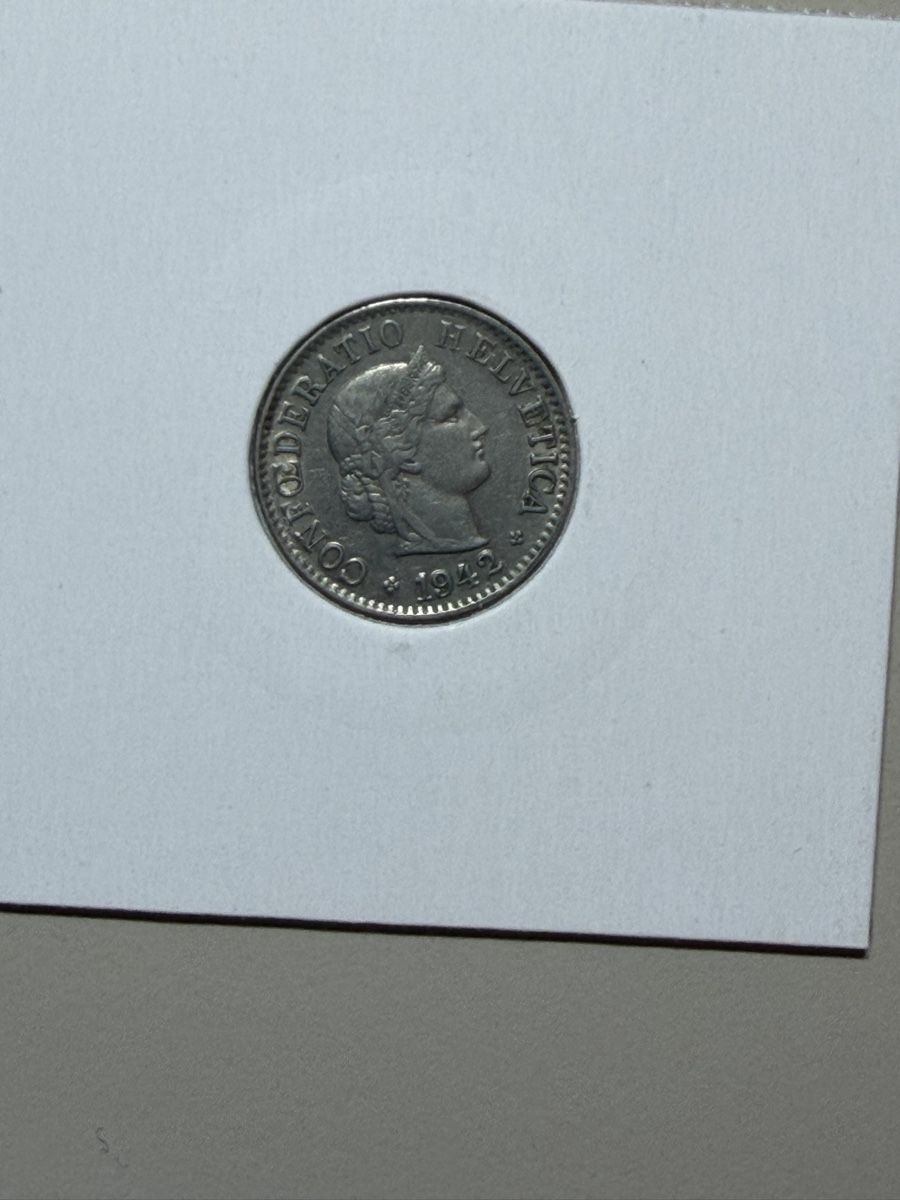 Tutti le monete: CH - 5 cts - 1942 – Usato da Payerne venduto da Mike1682 1