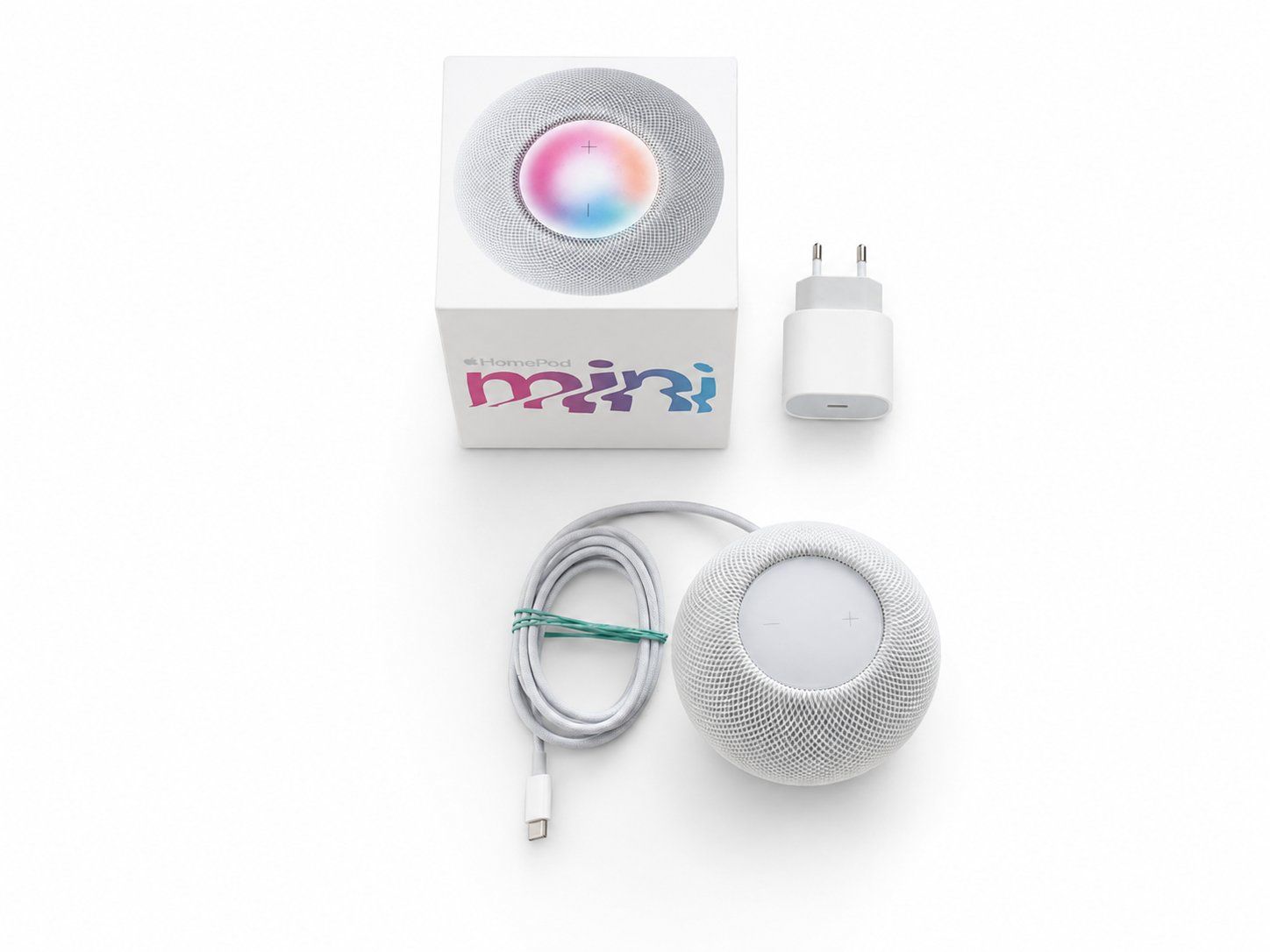 Apple Casse acustiche: Apple HomePod mini weiss + Netzteil + OVP – Usato da Zürich venduto da ThiIo