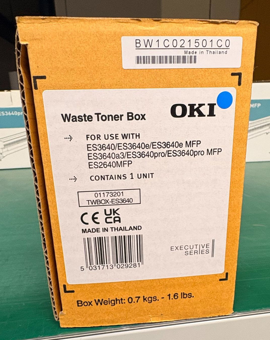 Oki Cartucce per stampanti & toner: OKI Toner Set ES3640 CMYK + Waste Box Original – Nuovo (secondo la descrizione) da Kloten venduto da rtkmedientechnikag 6