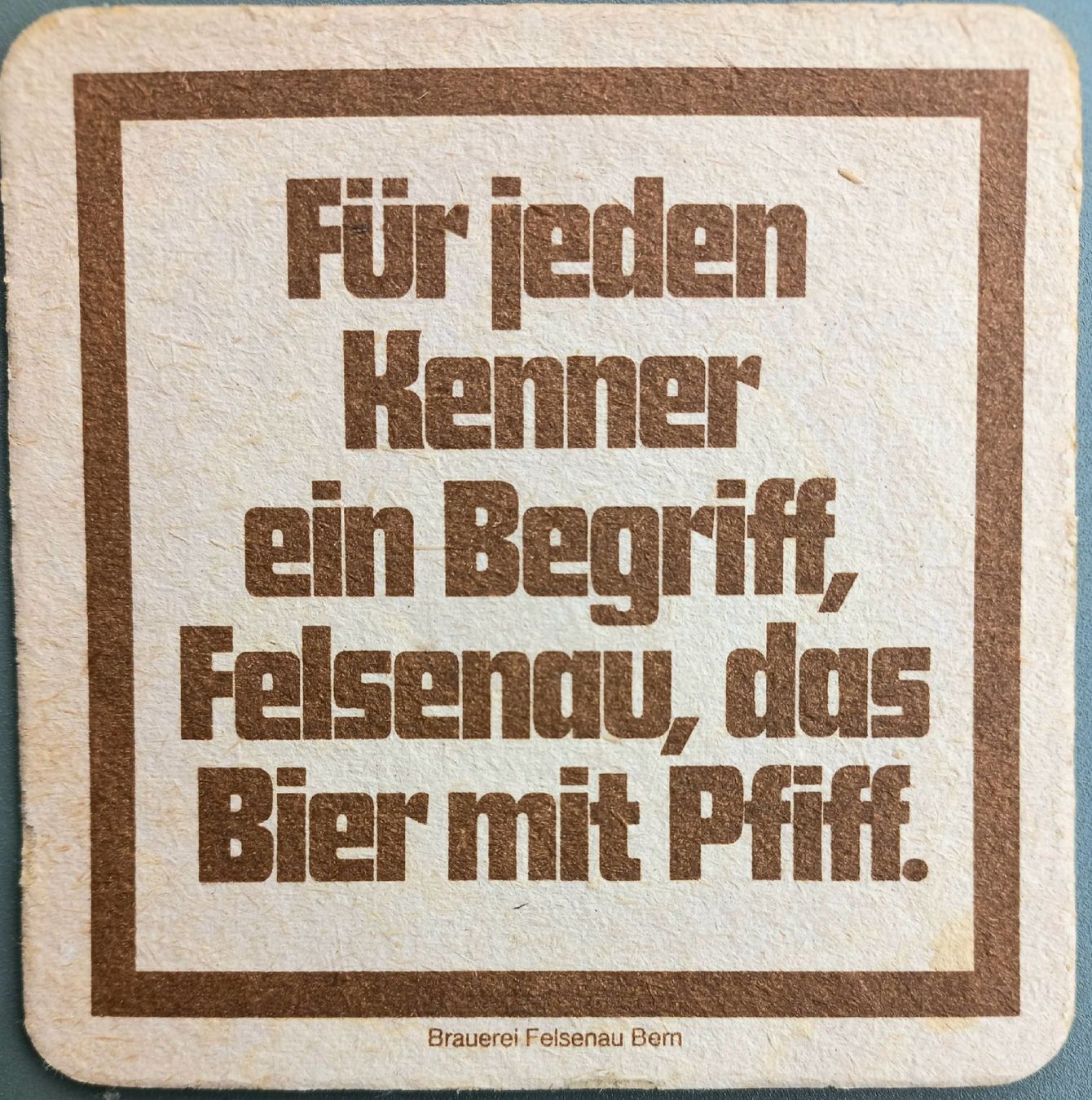 Sottobicchieri: Bierdeckel - Felsenau - CH – Usato da Niederuzwil venduto da lubimaja