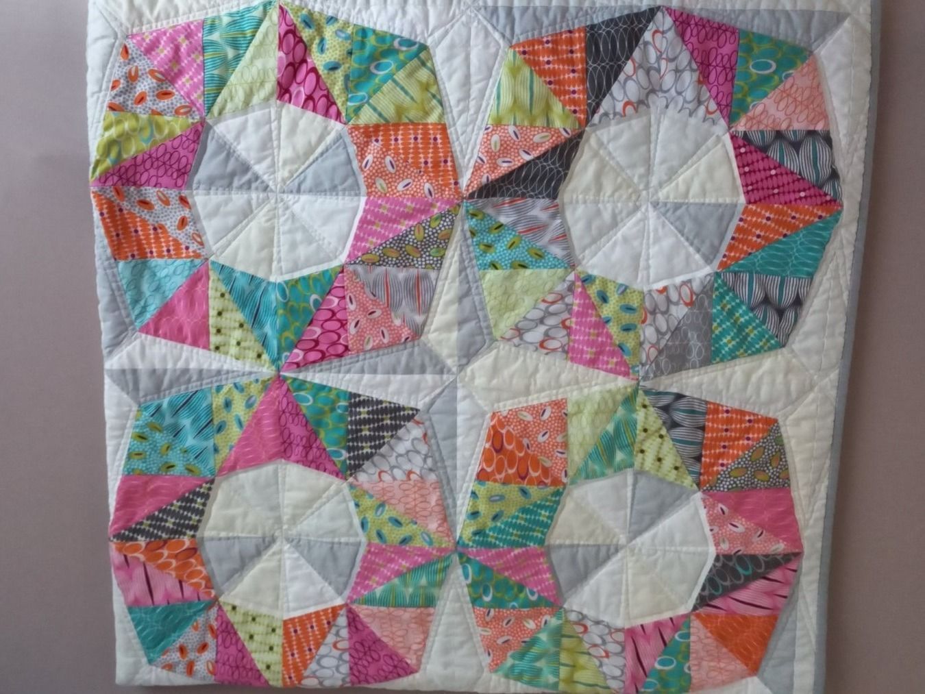 Couvertures: Patchwork-Quilt ca.185 x 185cm Handgefertig. – Neuf avec emballage d'origine à Winistorf par acreativ2 3