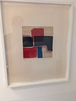 Frank K. Opitz - "Ohne Titel" 22/150 Aquatinta-Farbradierung