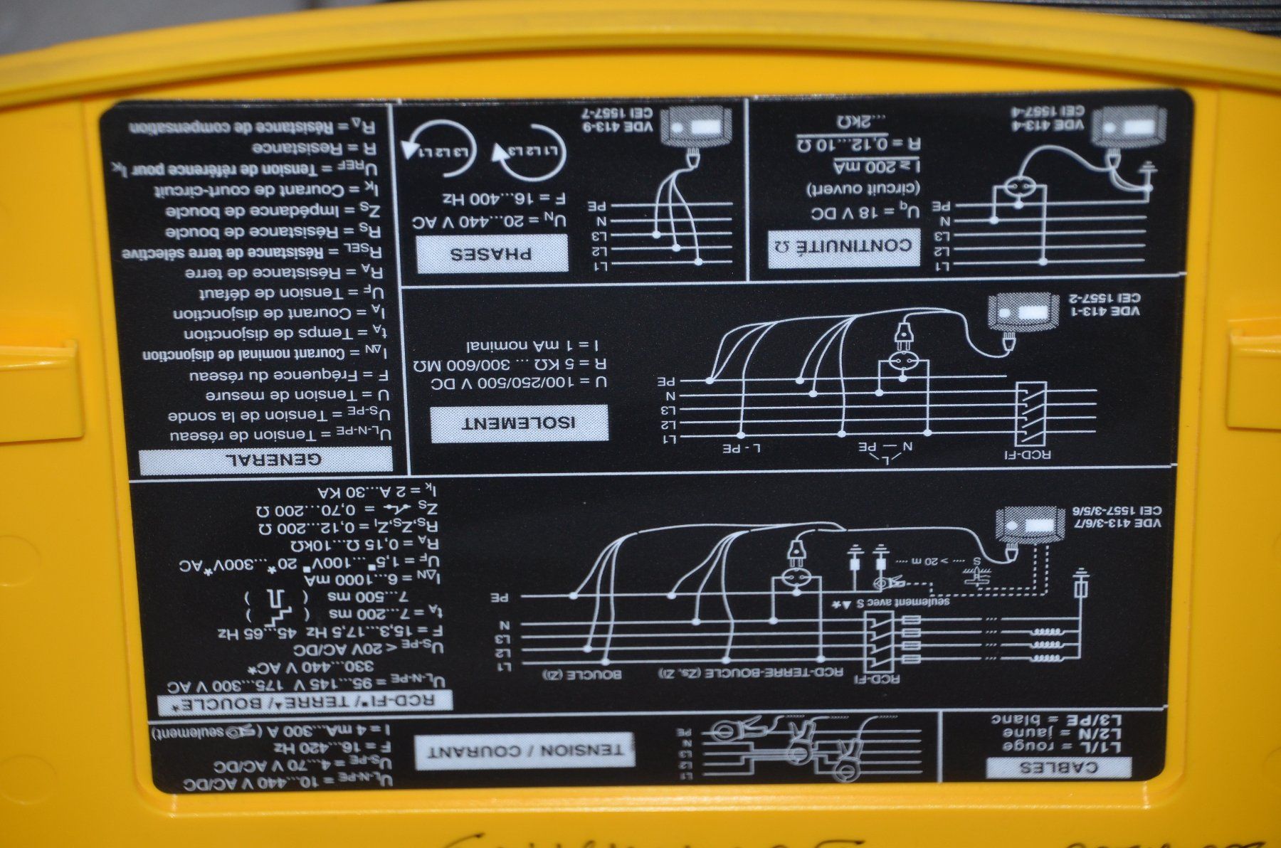 Misurare: Chauvin Arnoux C.A 6115N Instalation Tester – Usato da Collonges venduto da arashee 5