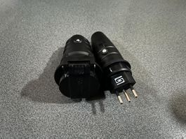 Stromstecker T13 IP55 und Stromkupplung T13 IP55