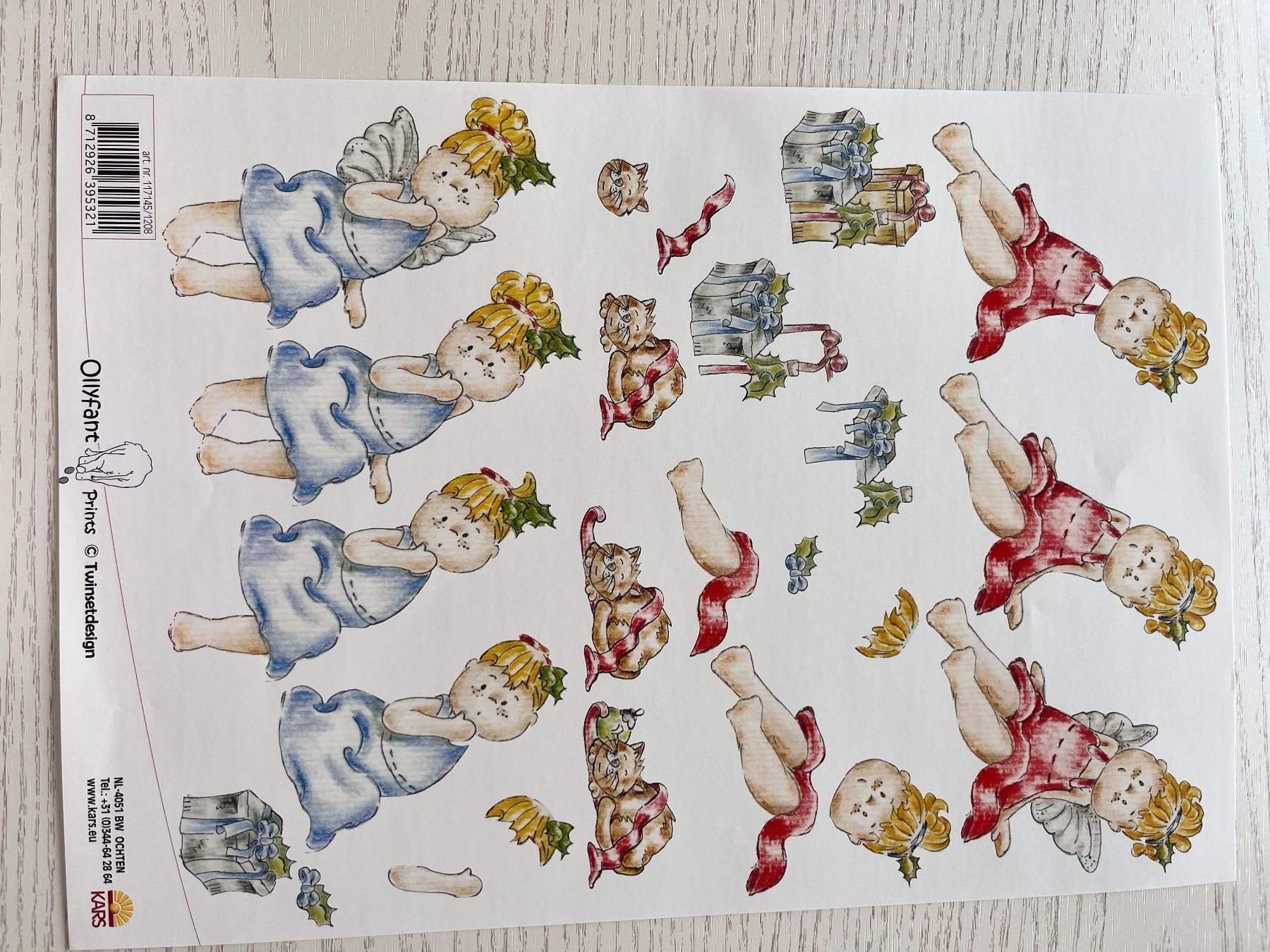 Kit bricolage: 1 Set Kartenbögen mit 10 Designs – Nuovo e nell'imballaggio originale da Büsserach venduto da bor_s88m 1