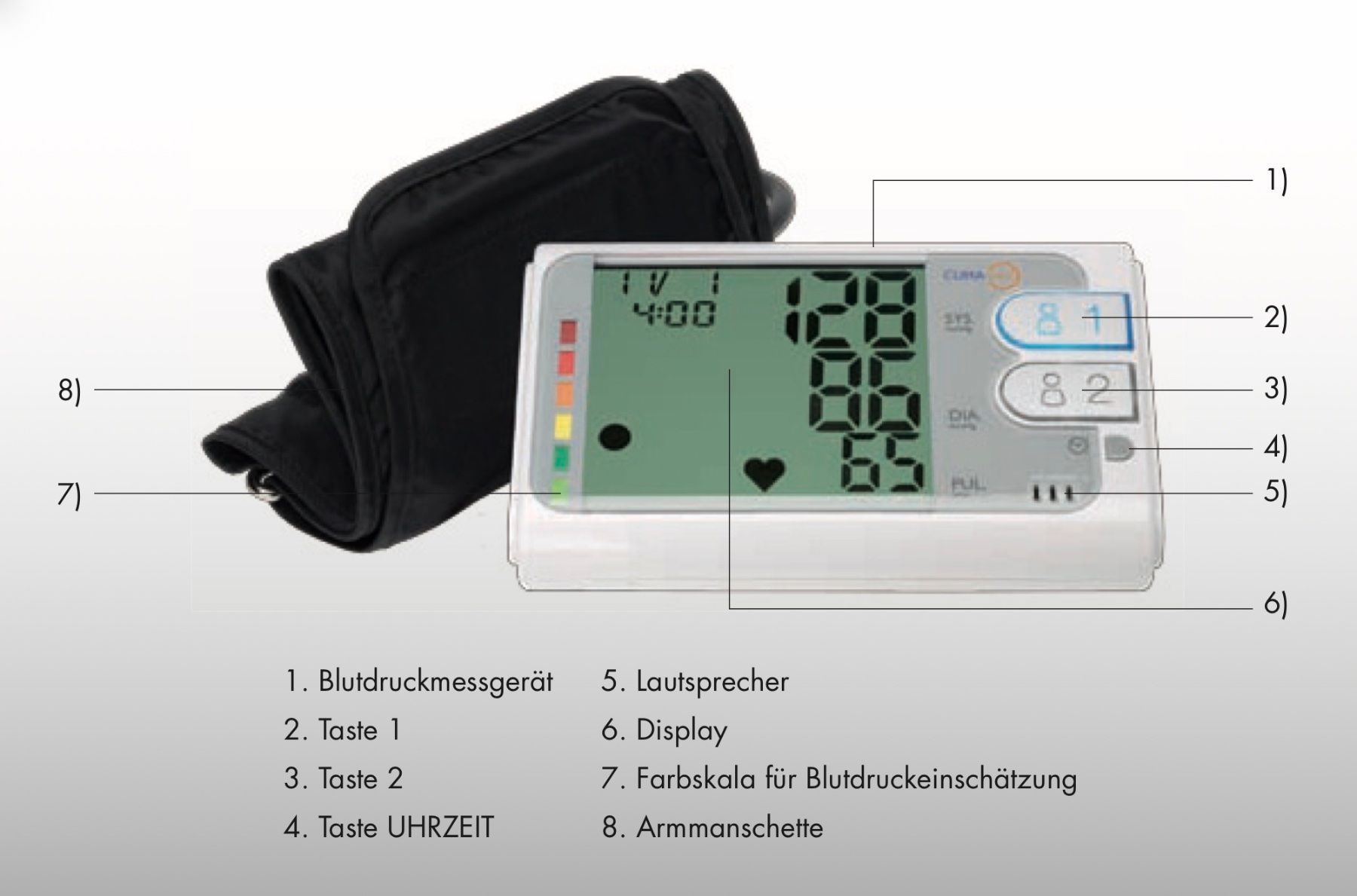 Attrezzature mediche: Blutduck Messgerät  mit grossem Display – Nuovo (secondo la descrizione) da Altnau venduto da mar_kfk2 1