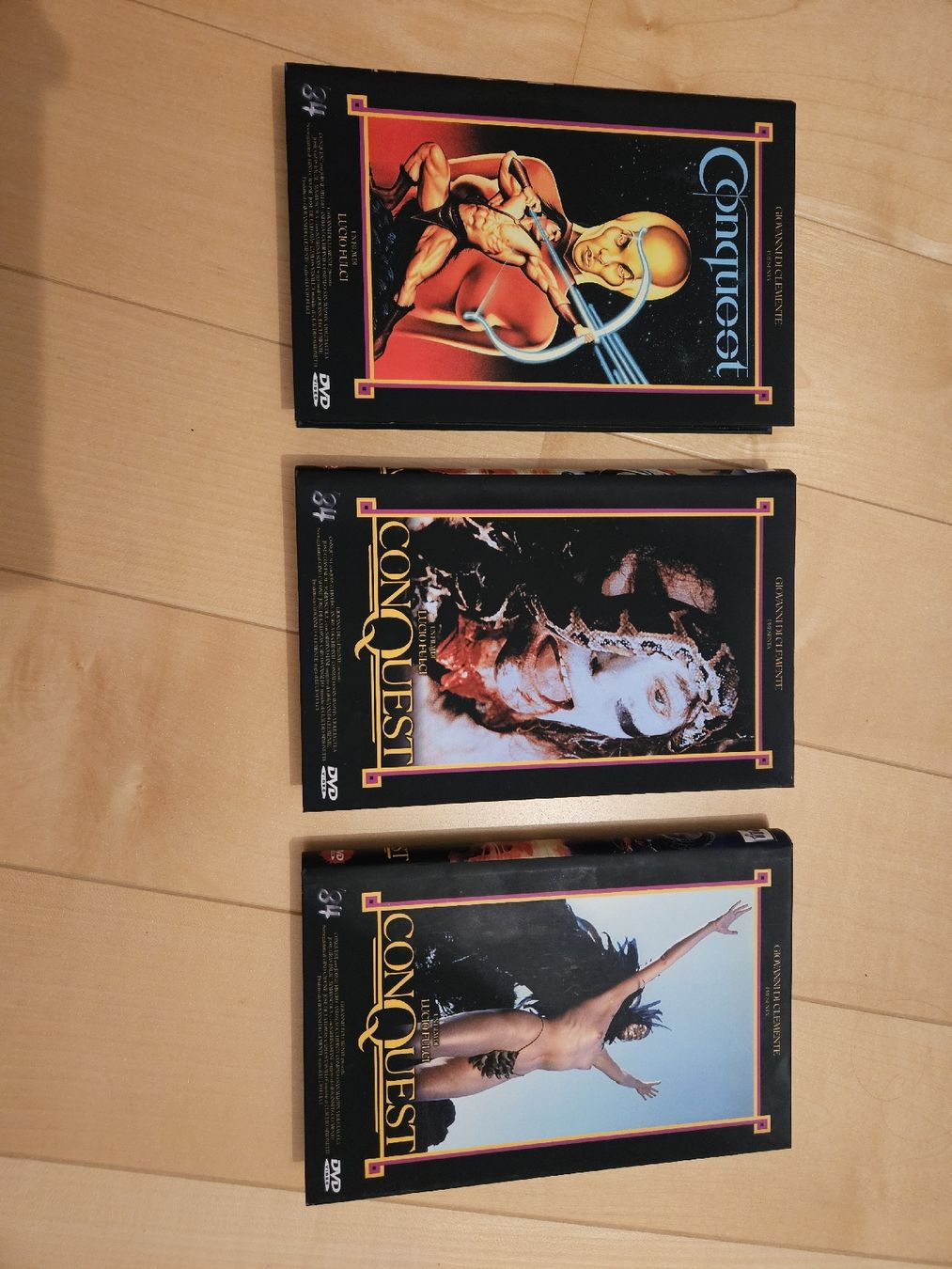 Tutti i DVDs: Conquest Producers Edition - 3 grosse Hartboxen im Schuber – Nuovo (secondo la descrizione) da Wildberg venduto da Reunionevents 3