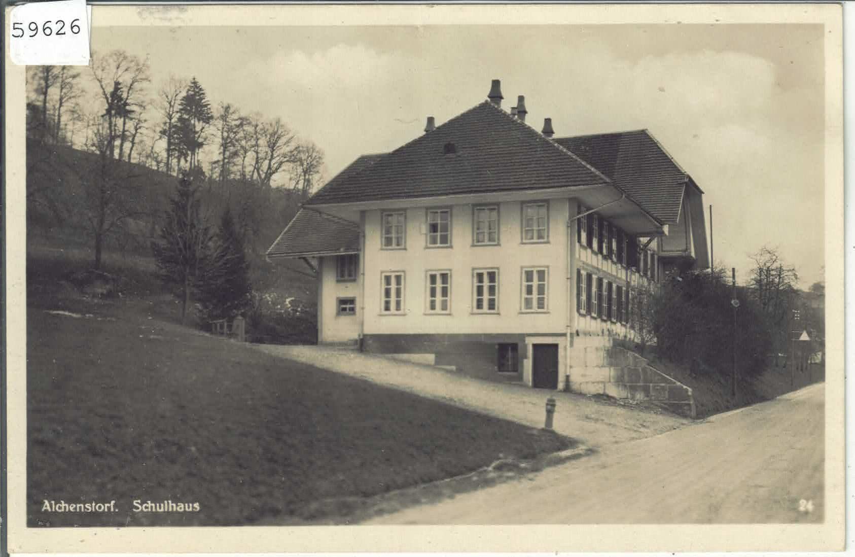 Cartes postales: Alchenstorf - Schulhaus – D'occasion à Ettingen par Kartenplanet