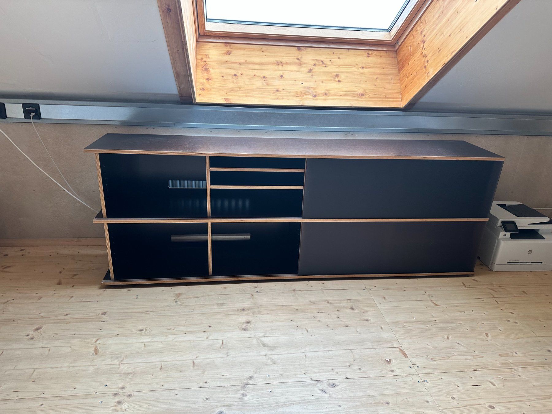 Cassettiere: Sideboard Multiplex, Dunkelbraun/Schwarz – Usato da Winterthur venduto da angeles18 5