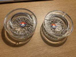Vintage 2x Aschenbecher 70er arktis ab 1.- CHF
