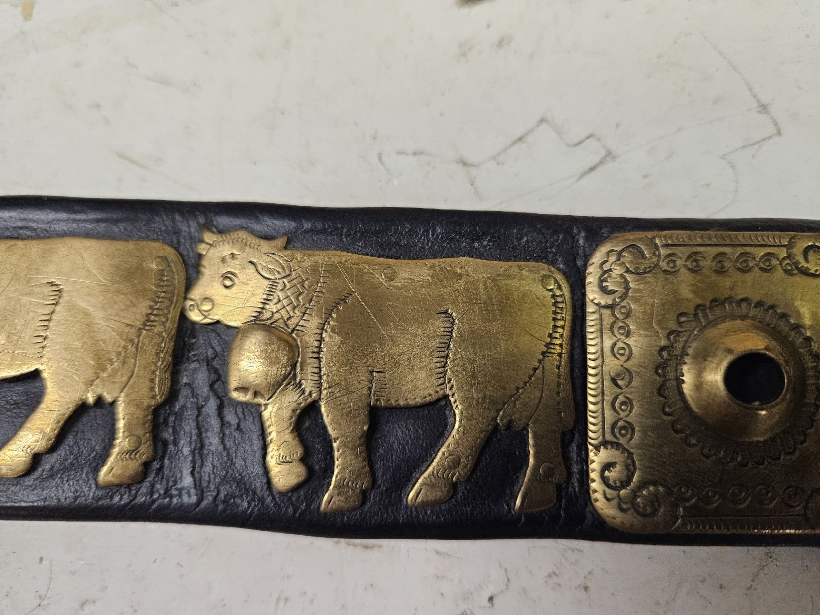 Gemälde: appenzeller gemälde kühe messing – Gebraucht aus Schwellbrunn von Omega-alpha 9