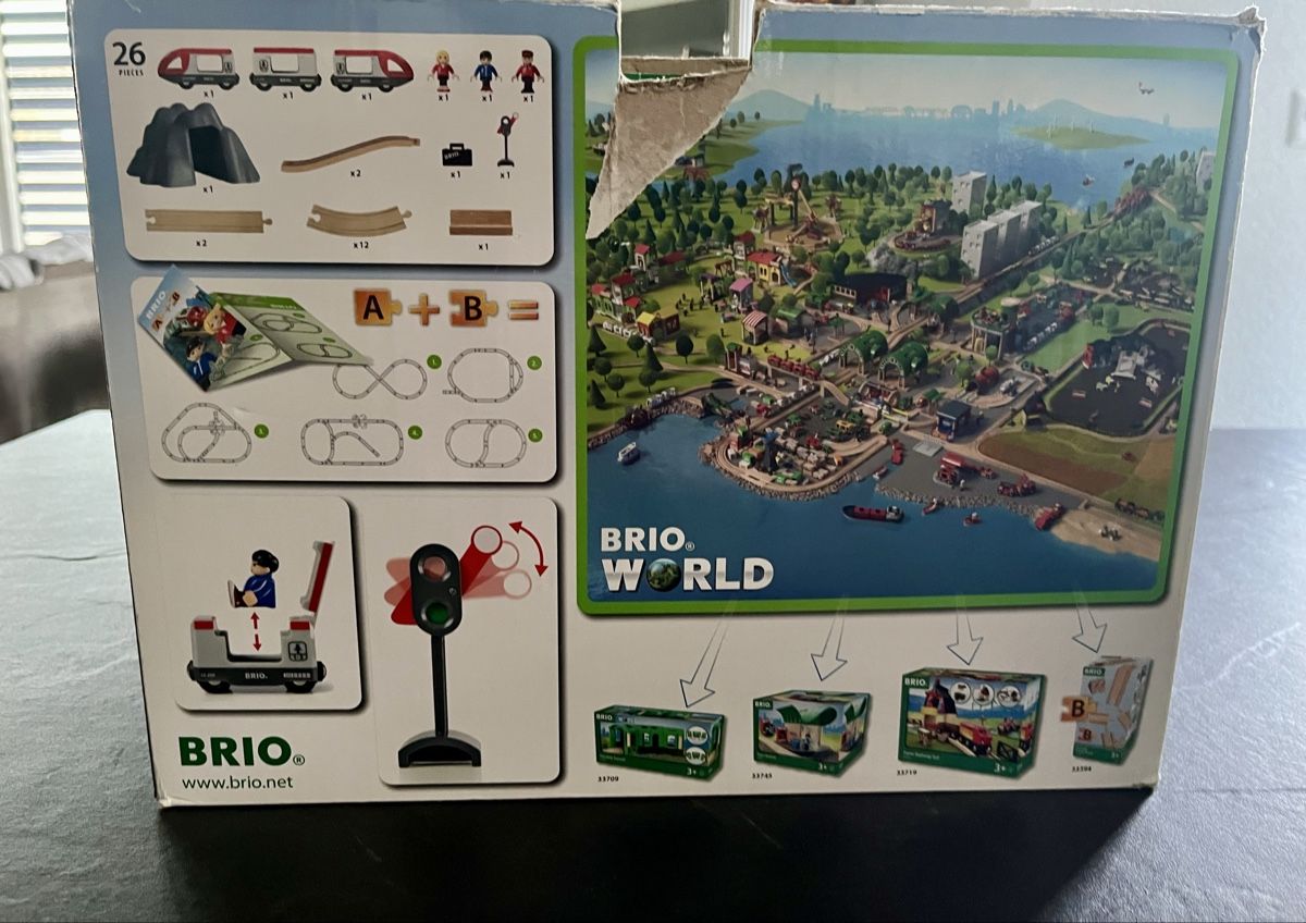 Brio Piste: train Brio starter set a partir de 3 ans – Usato da Chénens venduto da RosaLine 3