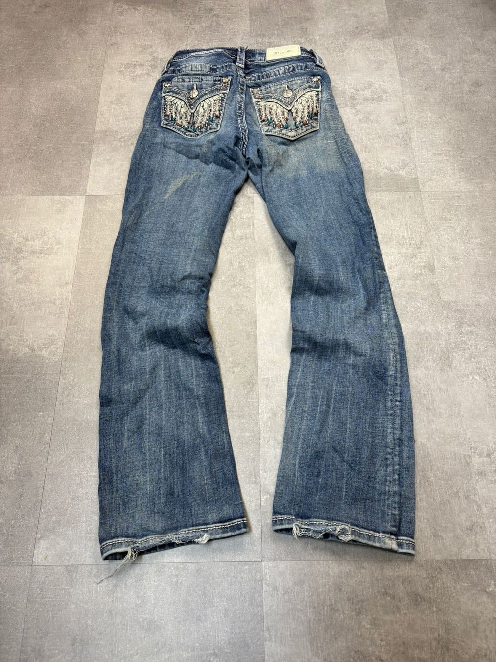 Jeans: Miss Me Bootcut Flared Jeans - Grösse S/24 – Usato da Werdenberg venduto da hase.vintage