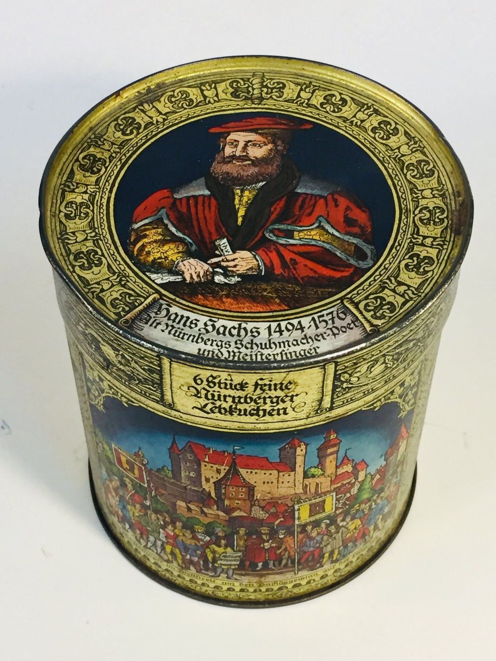 Barattoli: Vintage Blechdose – Usato da Schaffhausen venduto da vintageville 1