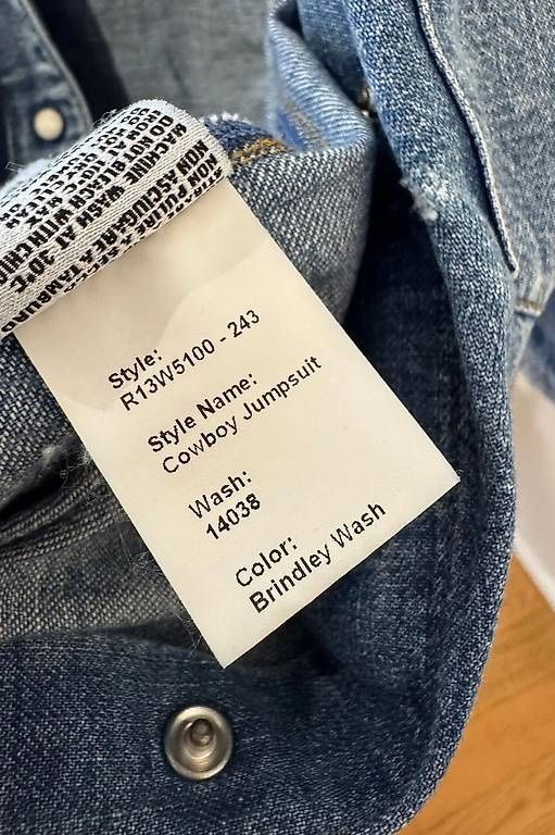 Tute: R13 JUMPSUIT DENIM – Nuovo (secondo la descrizione) da Schwyz venduto da bofb 8