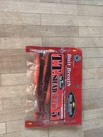Bait Breath T.T. Shad Slim 5'' Kunstkoeder rot schwarz neu