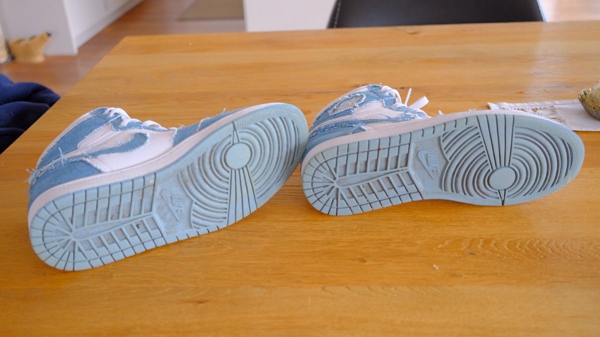 Scarpe da uomo: Nike Jordan High Denim OG Gr. 41 Sneaker – Usato da Wolfwil venduto da Poulet60 4