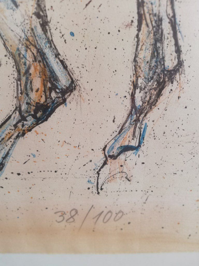 Grafiken & Lithographien: Hug Fritz "Pferde" – Gebraucht aus Uster von walderk 4
