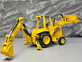 Caterpillar _ CAT 416  Baggerlader _ Bagger _ NZG 285 _ 1:50