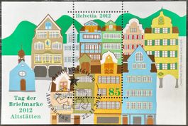 Sonderblock Tag der Briefmarke 2012 Altstätten