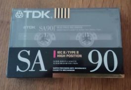 TDK SA 90 - Type II / made Japan - cassette scellée