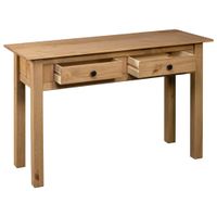 Table console 110x40x72 cm Pin solide