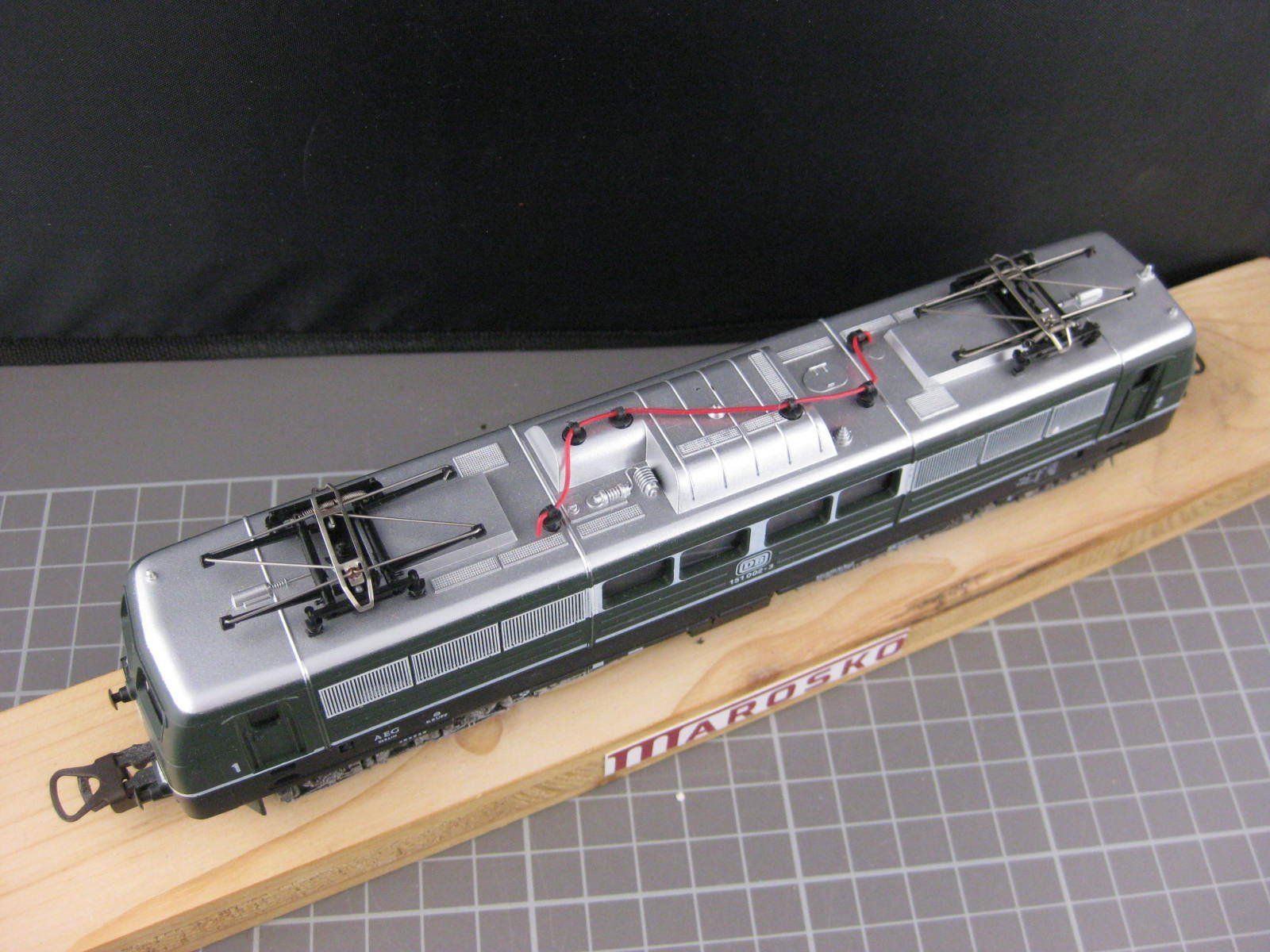 Lima Modellini di ferrovie: Lima DB BR 151 grün, ohne OVP – Usato da Malters venduto da Marosko 2